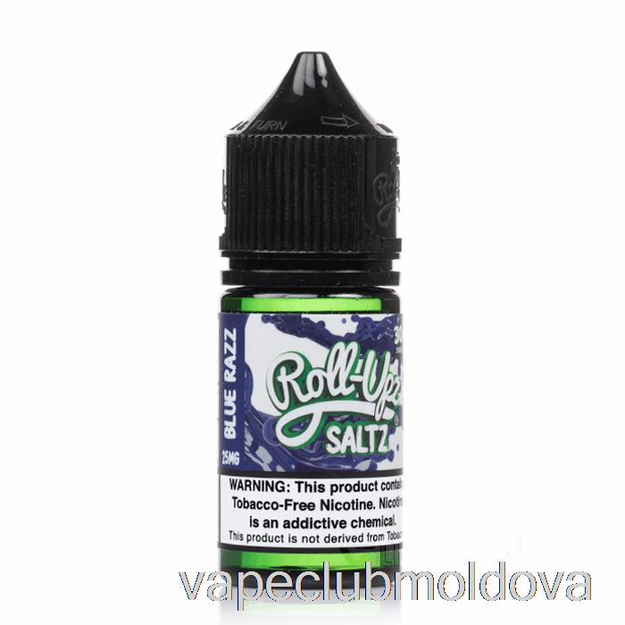 Vape Mod Zmeura Albastra - Sare Roll-upz Suc - 30ml 50mg